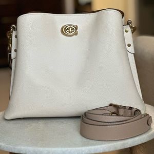 Coach Willow Bucket Handbag in colorblock